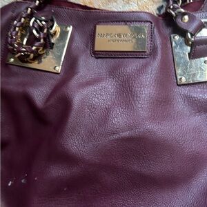 Marc New York Burgundy Shoulder Bag